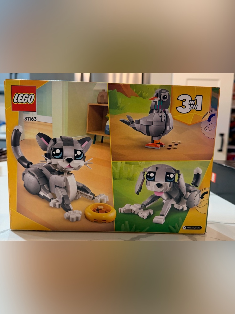 LEGO 3-1 creater Playful Cat Building Toy
